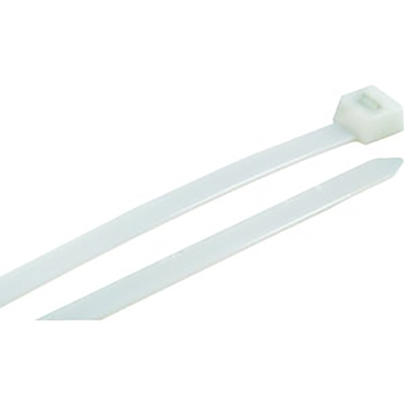 36" Heavy Duty White Cable Ties - 10/pack