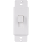 1 Gang Toggle Light Switch Cover Up Insert - White - 5/pack