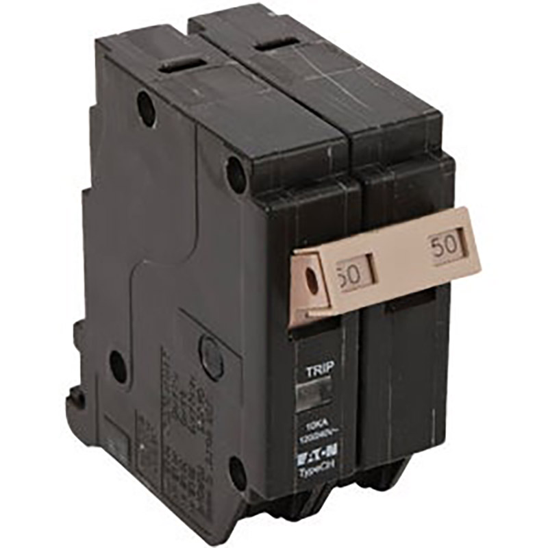 50 Amp CH Cutler Hammer Breaker - Double Pole - 1-1/2" Wide