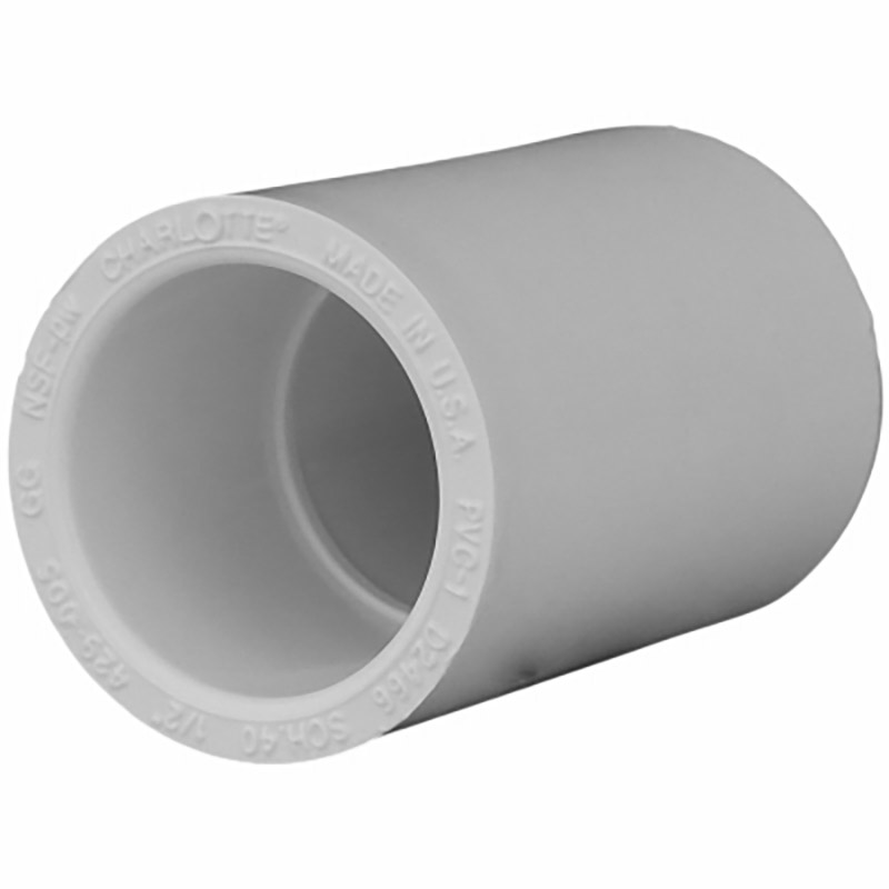 1/2" PVC Slip Coupling
