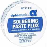 Soldering Paste Flux & Brush 2Oz