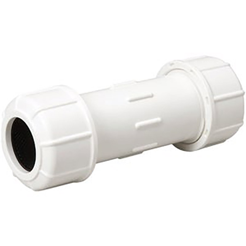 1-1/4" PVC Compression Coupling