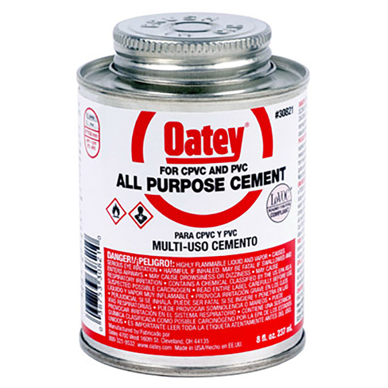 All Purpose PVC & CPVC Cement - 8oz