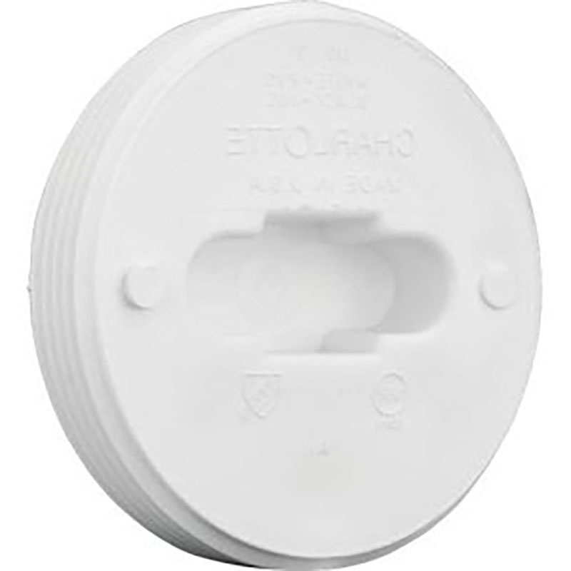 4" PVC Pipe Clean Out Plug