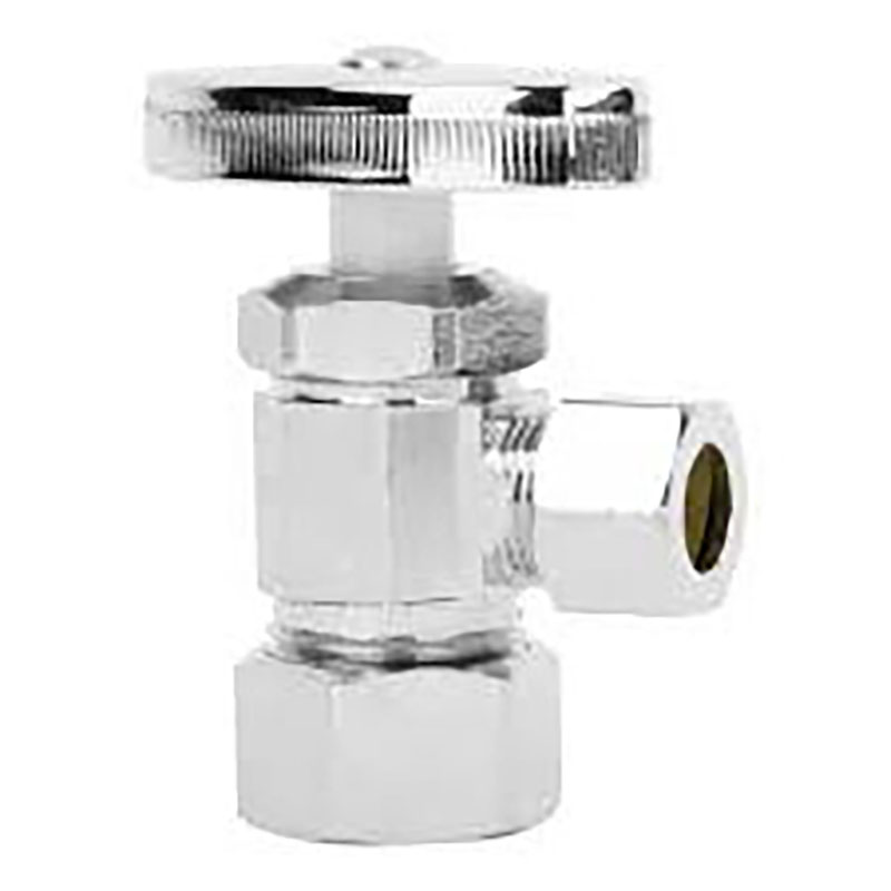 5/8"Comp X 1/2"Comp Angle Stop