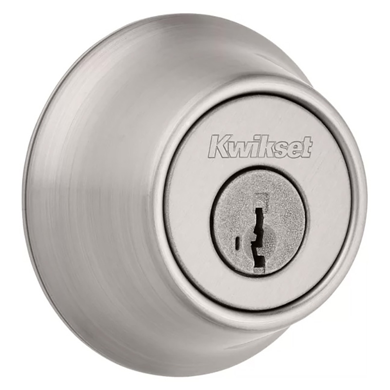 Kwikset 665 SmartKey Double Cylinder Deadbolt - Satin Nickel