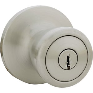 Economy Entry Knob - Satin Nickel