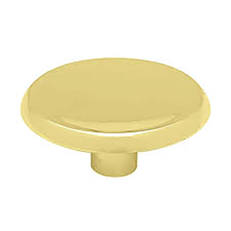 1-1/2" Cabinet Knob - Polished Brass