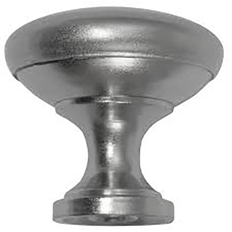 1-3/8" Mushroom Tulip Cabinet Knob - Satin Nickel