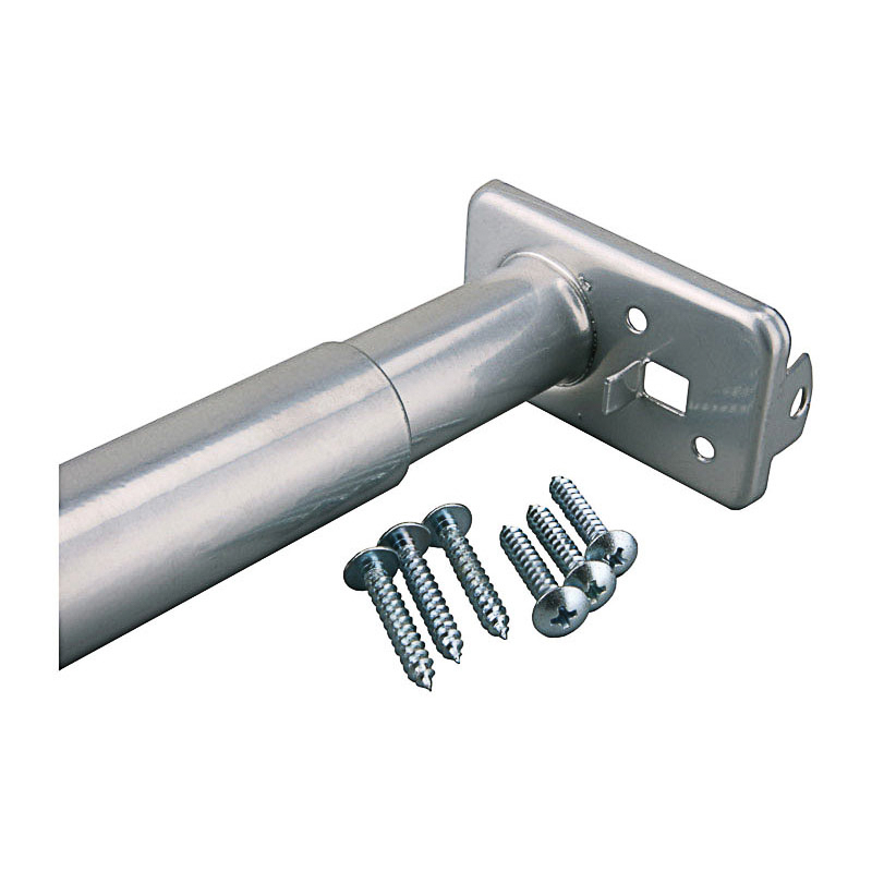48" to 72" Adjustable Aluminum Closet Rod