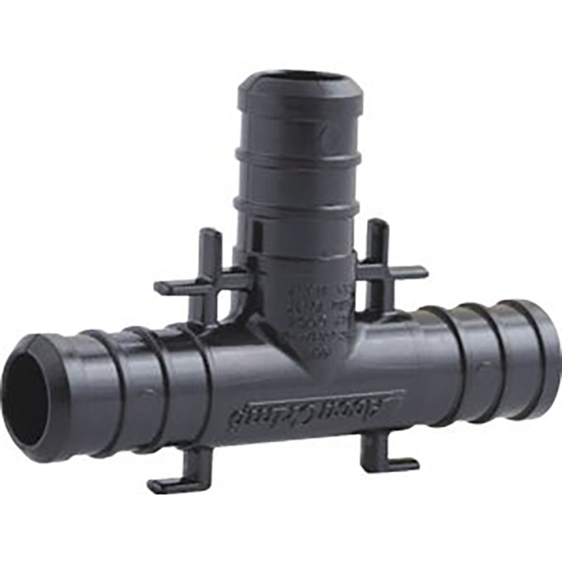 1/2" PEX Poly Tee - 1/2" x 1/2" x 1/2"