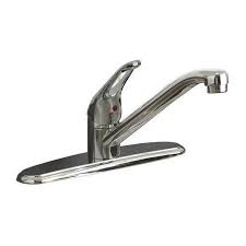 Single Handle Kitchen Faucet - Chrome - Without Spray