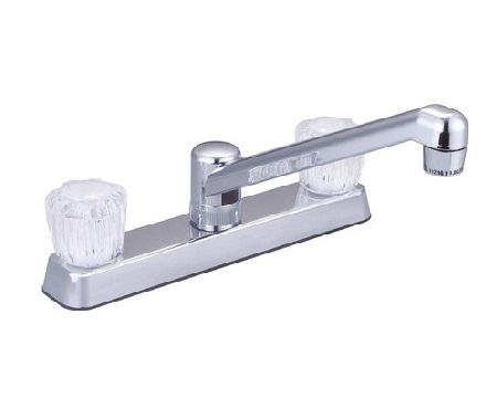 Banner Two Handle Kitchen Faucet - Chrome - Without Spray