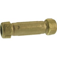 1/2" Brass Compression Coupling