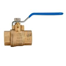1" FIP Brass Ball Valve