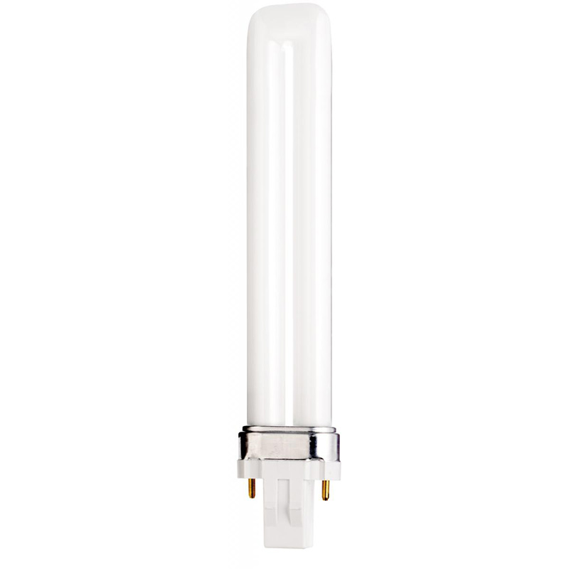 13W T4 2700K GX23 2-Pin Warm White Compact Fluorescent