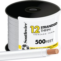 #12 x 500' AWG White Stranded THHN Electrical Wire