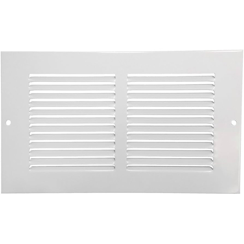 12" x 10" White Flat Return Air Grille