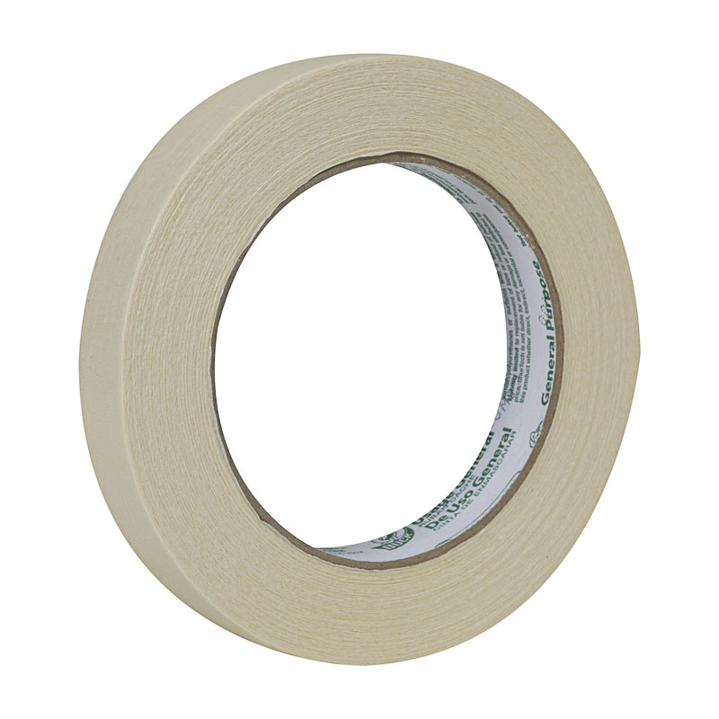 3/4" x 60 yards Brown Masking Tape