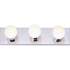 18" 3 Bulb Vanity Fixture - Chrome