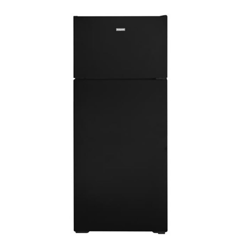 Hotpoint® 17.5 cu. ft. Icemaker Ready Top Freezer Refrigerator - Black