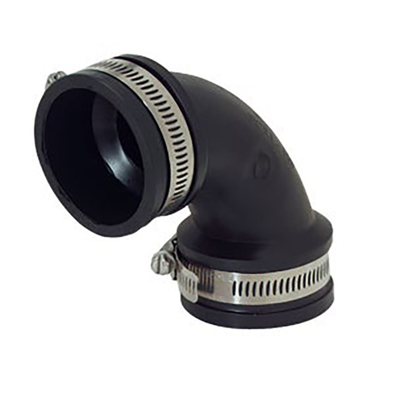 1-1/2" Fernco 90° Flex Elbow