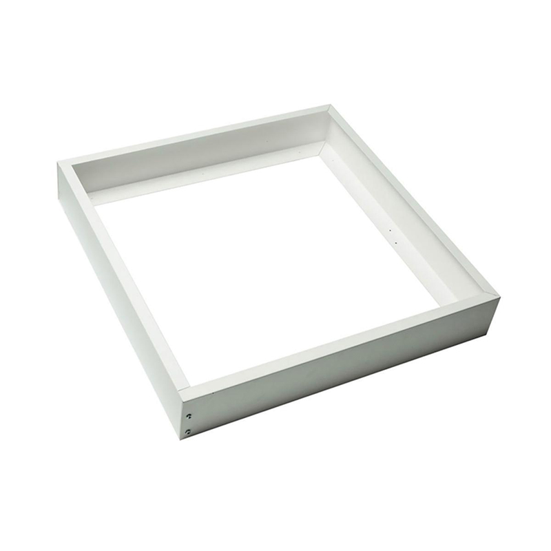 24" X 24" Flush Mount Backlit Frame Kit - White