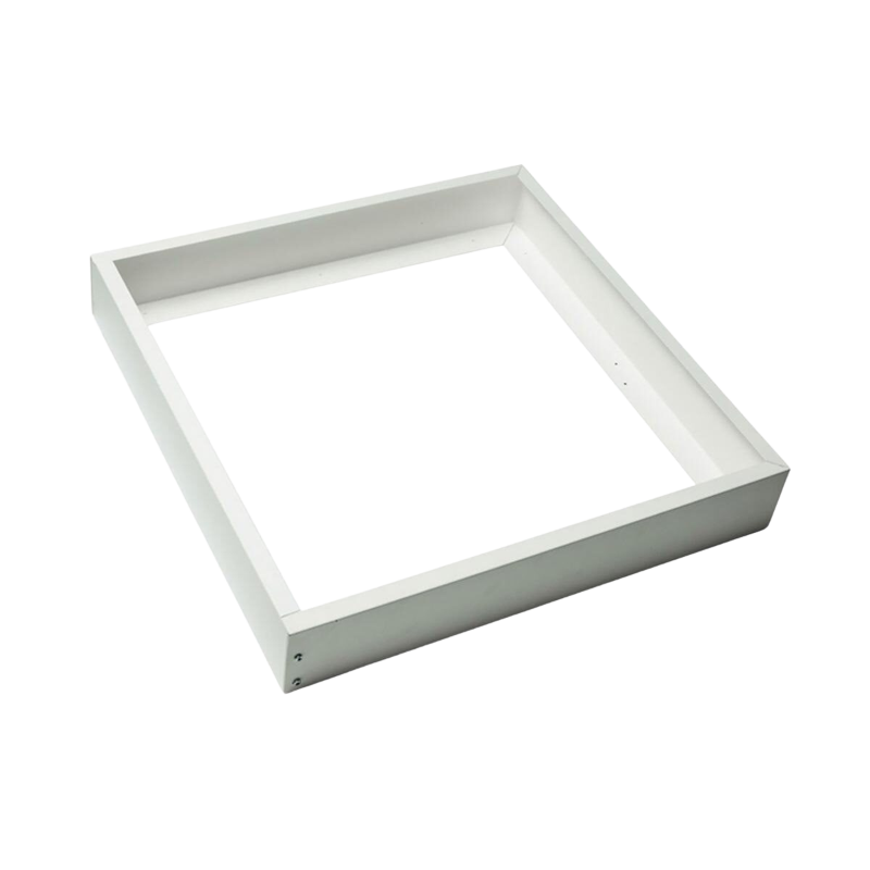24" X 24" Flush Mount Backlit Frame Kit - White