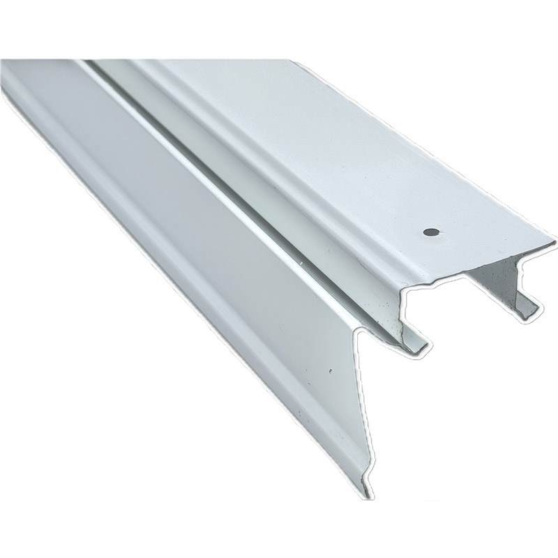 96" Smooth Bypass Door Top Fascia Track
