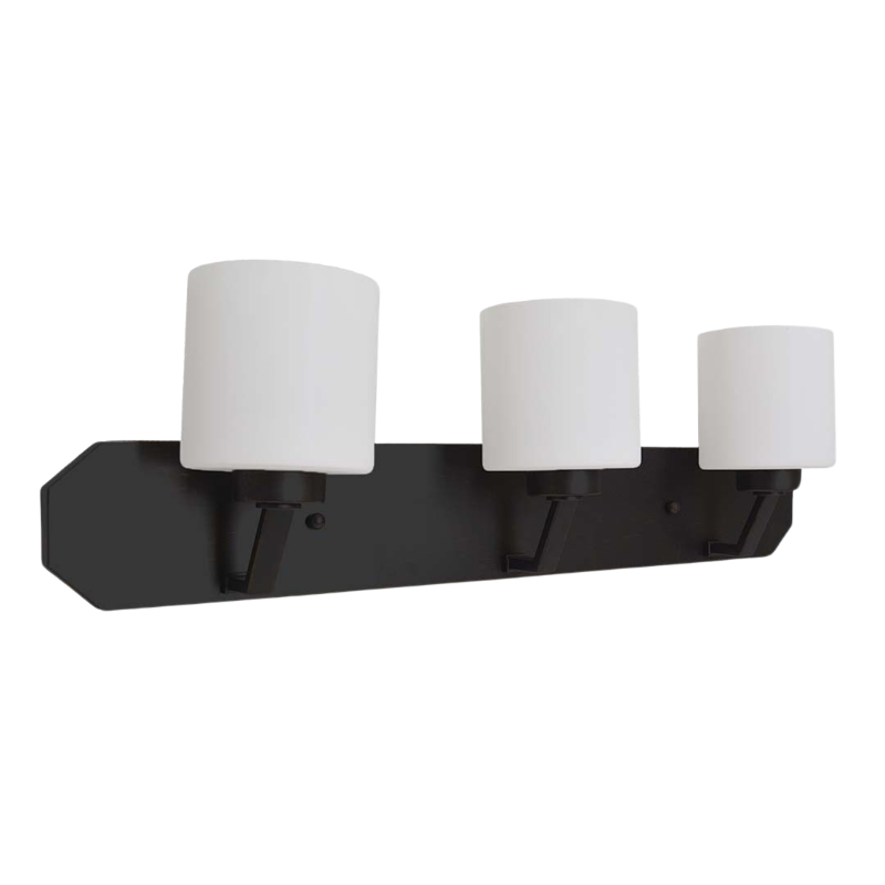 30" Paris 3 Bulb Vanity Fixture - Matte Black