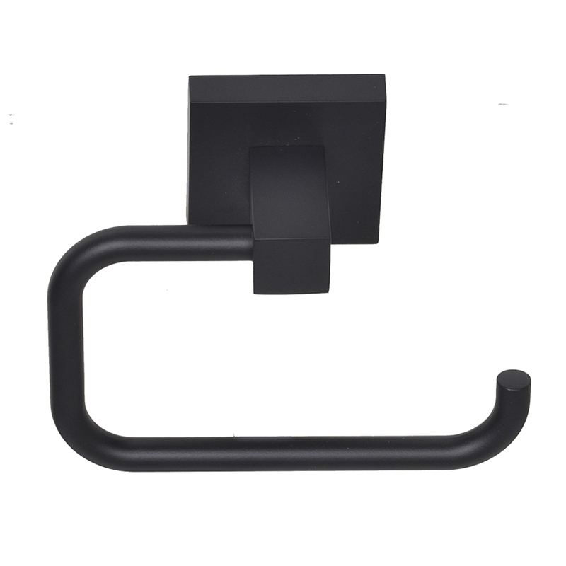 San Francisco Euro Toilet Paper Holder - Matte Black