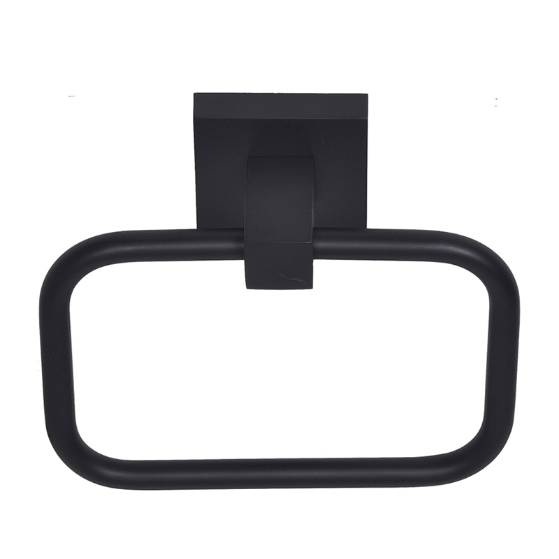 San Francisco Towel Ring - Matte Black