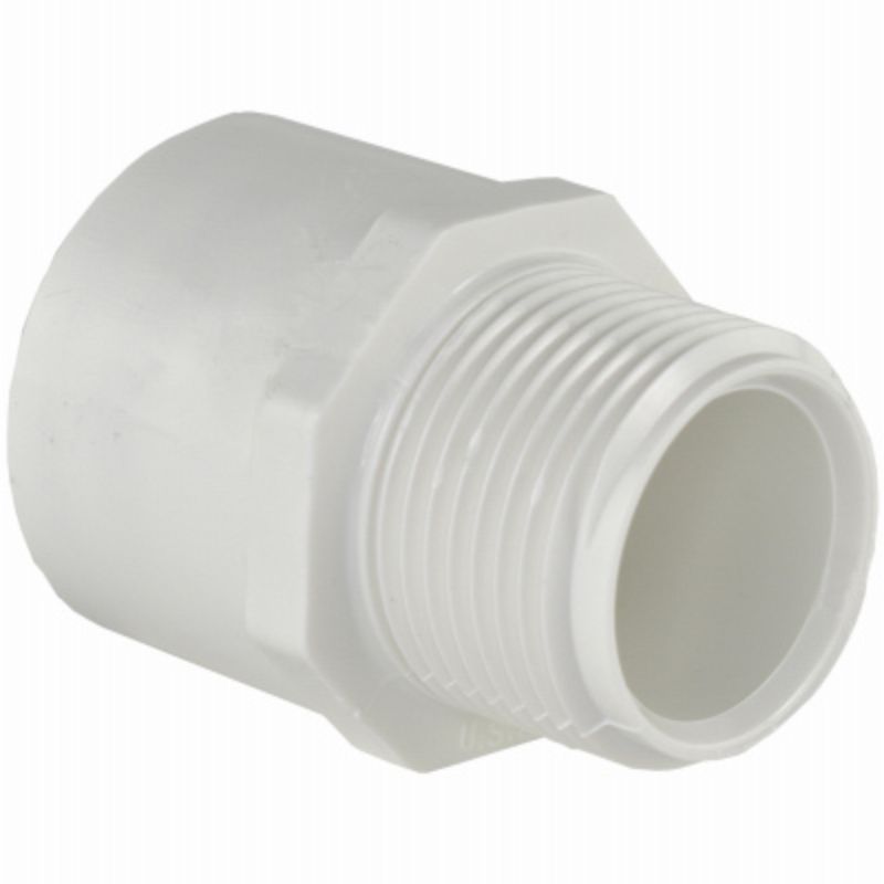 4" Schedule 40 PVC Male Adapter