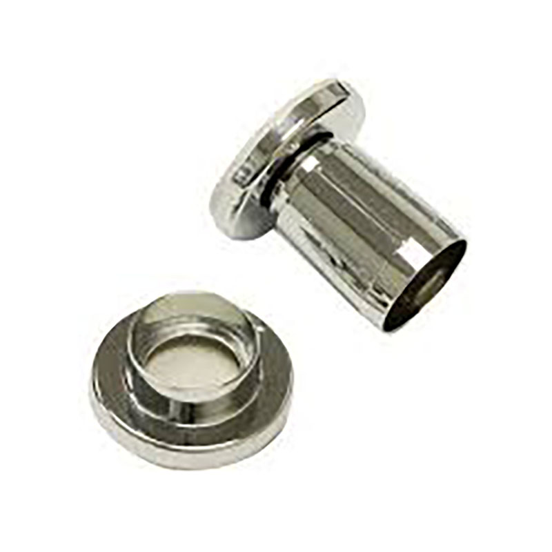 Shower Rod End Ch Plt Plastic