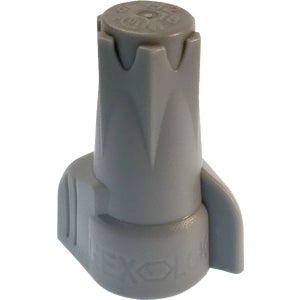 Gray Hex Wing Wire Nut Pk/50