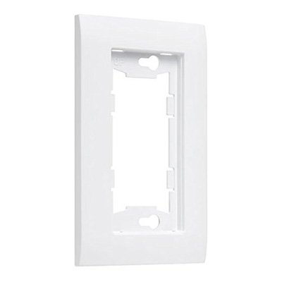 Wallplate Frame 1G 6/Pk