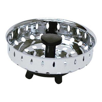 3-1/2" 3 Prong Basket Strainer