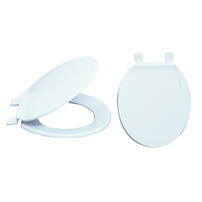 Standard White Plast Toilet Seat