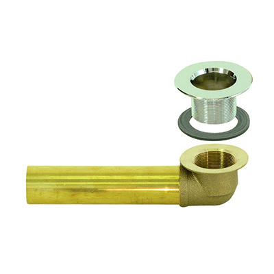 Brass Tub Shoe Assembly 1-1/2"