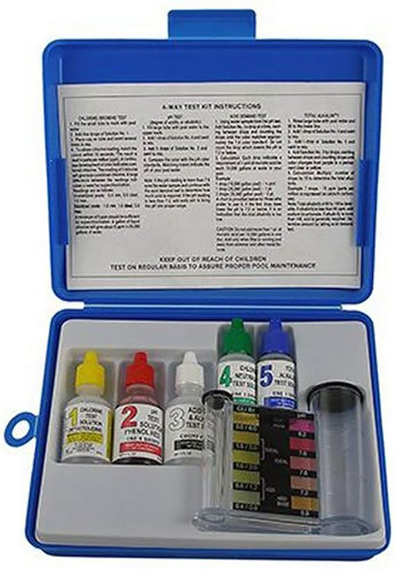 4 Way Pool Test Kit