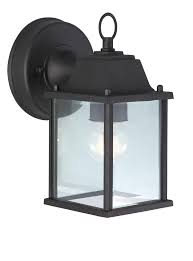 Wall Lantern Cast Alum Blk