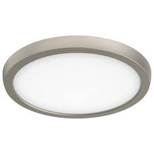 18.5W 9" Led Round Flush Bn