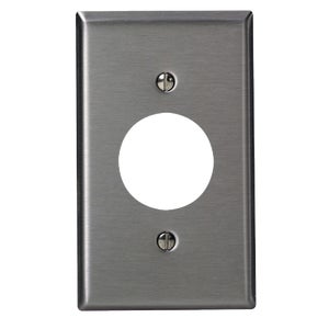 Appl Receptacle Wall Plate Chr