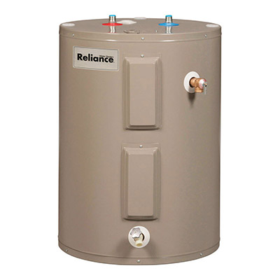 Low Boy Side Connect Electric Water Heater - 28 Gallon