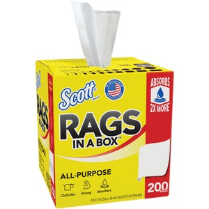 Scott Rags In A Box 200 Count