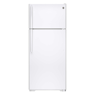 18 Cf Ge Fridge Wh W/Icemaker