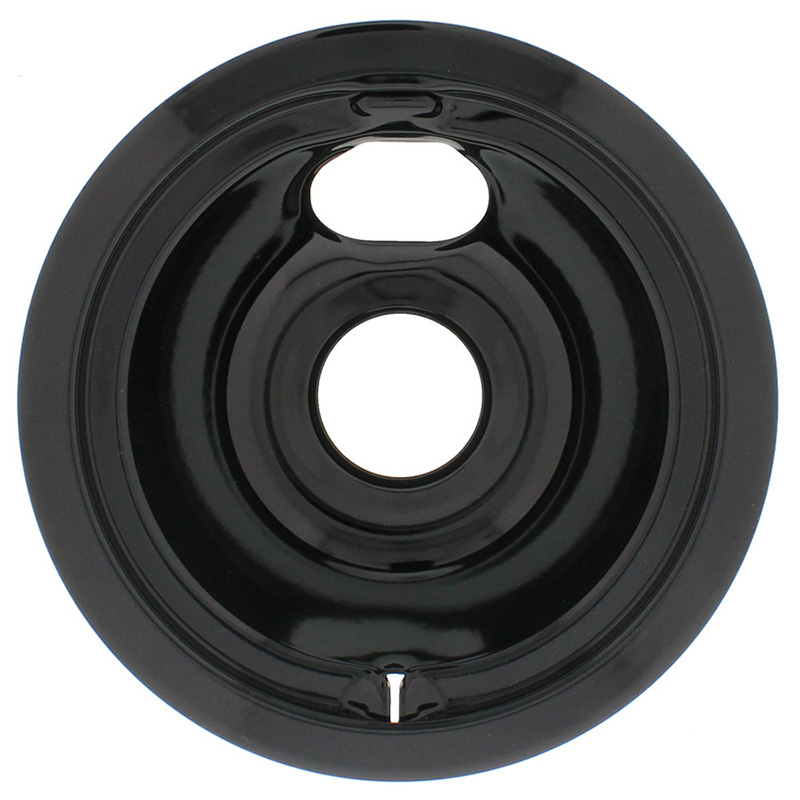 GE® and Hotpoint® Black Burner Bowl - 6" - SMP6DNGEP