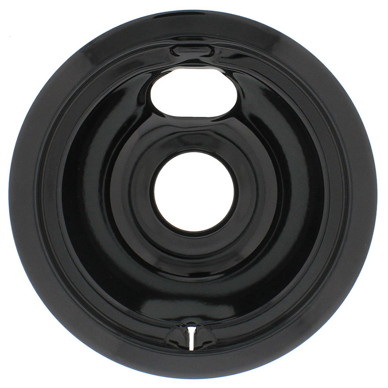 GE® and Hotpoint® Black Burner Bowl - 8" - SMP8DNGEP