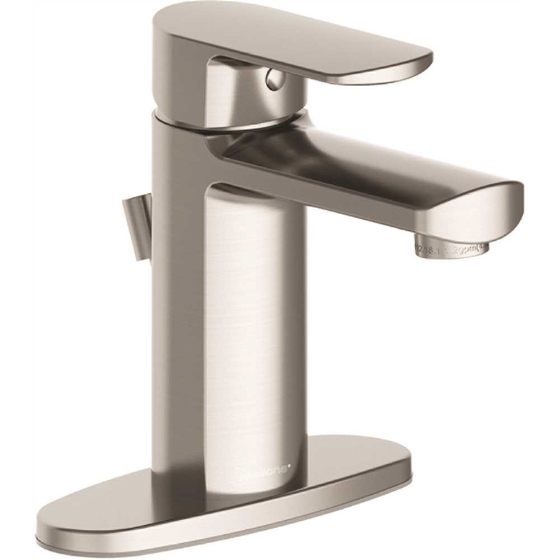 Westwind Single Handle Bathroom Faucet - Satin Nickel - With Pop-Up