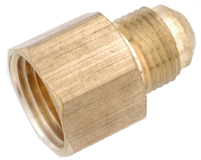 3/8" flare x 1/2" FIP Brass Adapter